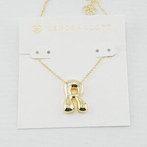 Kendra Scott Polished Letter Necklace